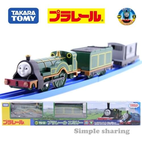 TAKARA TOMY Tomica Plarail TS-13 Emily Train Model Kit Diecast Hot Track Pop Miniature Baby Dolls Mould Educational Toys