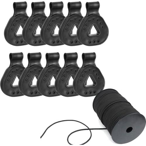 Shade Cloth Fabric Clips Set Attachment and Placement for Sun Shade Net Anti Bird Netting Garden Netting Accessories for Garden