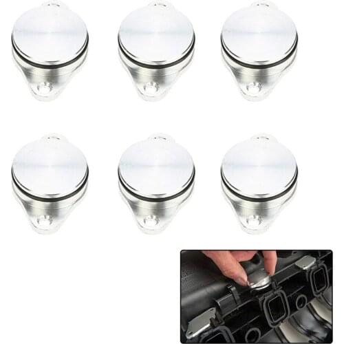 6 PCS 33mm Diesel Swirl Flap Blanks Replacement Bungs for BMW 320d 330d 520d 525d 530d 730d