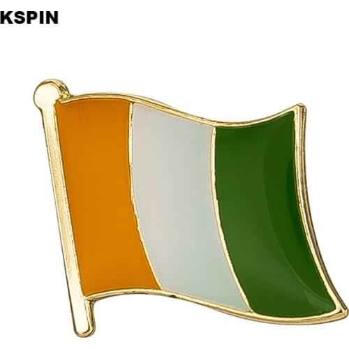 Ivory Coast flag pin lapel pin badge 10pcs a lot Brooch Icons KS-0093