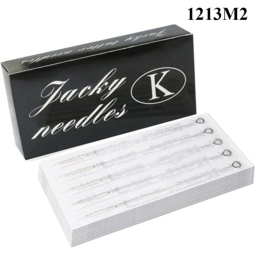 50PCS Professional Tattoo Needles 13M2 Stack Magnum Sterilize Tattoo Needles Stainless Steel Material Free Shipping