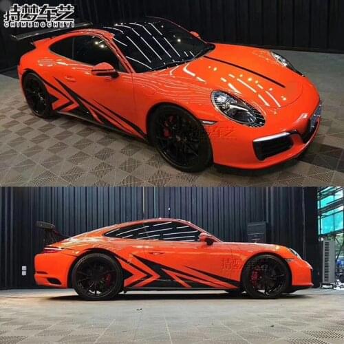 Car stickers FOR Porsche Cayman Boxster 911 918 718 Panamera body exterior modified decals personalized custom stickers
