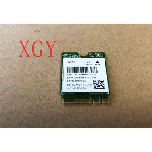 Wireless Adapter Card forFOR Dell Wireless 1820 DW1820 WLAN WiFi 802.11AC + BT 4.1 M.2 WIFI CARD D4V21 0D4V21 Accessories Kit