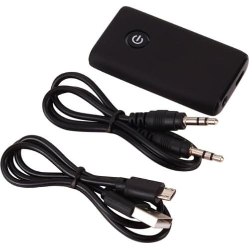 BT 5.0 Transmitter Receiver 2 IN 1 Wireless Audio 3.5mm Jack Aux Adapter