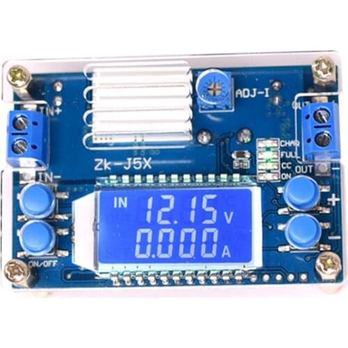 5A digital step-down module DCDC adjustable constant voltage constant current LCD multi-display button set voltage