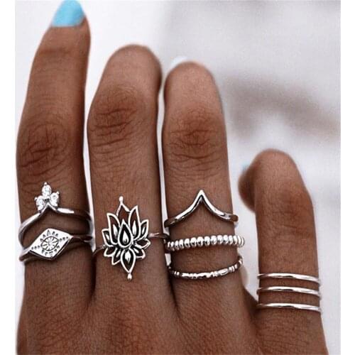 LXY-W Rings With Crystals