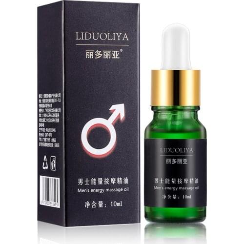 Strong Men Penis Enlargement Massage Oil 10ML Big Cock Thickening Penis Pump Growth Penis Extender Increase Delay Ejaculation