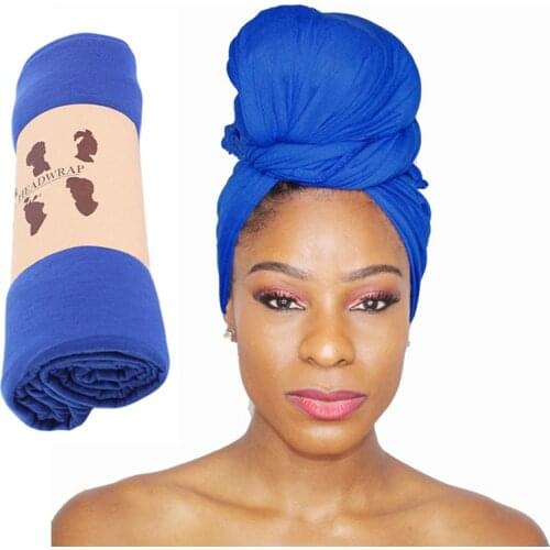 Soft Elastic Muslim Hijab Jersey Scarf hijabs Islamic Chemo Cancer Cap head wraps Bandana Stretch Long women head scarf turban