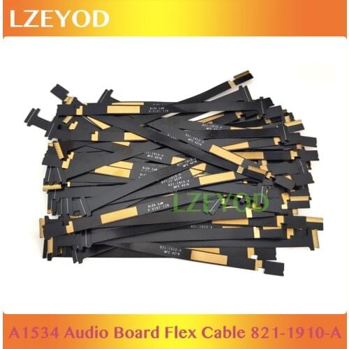 New A1534 Audio Jack Board Flex Cable 821-1910-A 923-00403 for MacBook Retina 12" A1534 Audio Cable 2015 2016 2017 Year