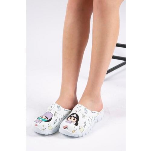 Orthopedic Sabo Slippers 2021 New Women Comfortable Comfort Nurse Doctor Hospital Orthopedic Cook Work Slippers Quality Medical