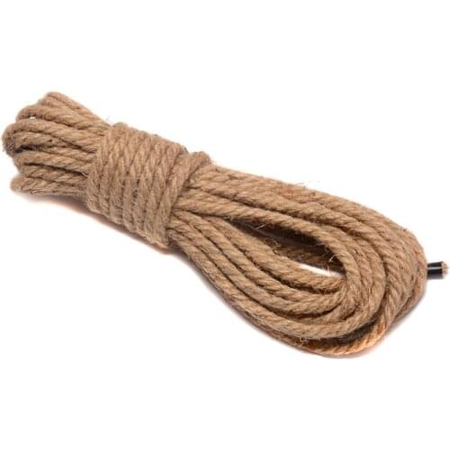 10m Weaving Hemp Rope sex Bondage Harness Erotic Toys Body Restraint Bondage Adult Products Sex Toys For women Couple Flirting