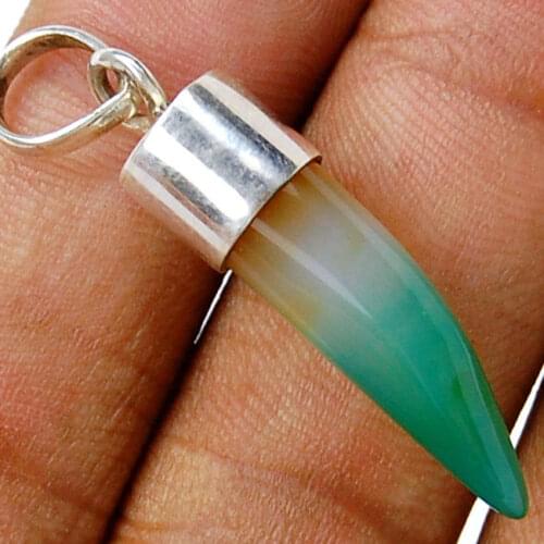 Genuine Mirchi Pendant 100% 925 sterling silver Jewelry , 43.7mm, XAP3957-AP0341