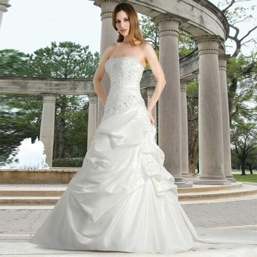 Dons Bridal Stunning Hand-made whole sale Brazilian Spanish Lace Off the Shoulder A-line Wedding Dresses A13