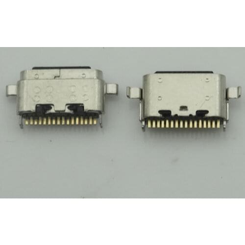 2pcs Micro USB Connector Type C Port For Lenovo P10 TB-X705F Type ZA44 Charging Jack Dock Socket For ASUS Zenfone 6 ZS630KL
