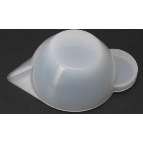 5 PCS Silicone Mold Cup Dispenser DIY Epoxy Resin Jewelry Making Tool Color Modulation F3MF