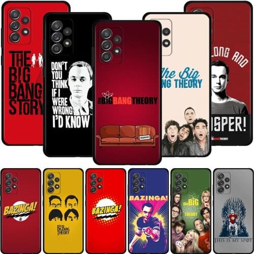 Case For Samsung Galaxy A72 A52 A42 A32 A22 A21s A02s A12 A02 A51 A71 A41 A31 A11 A01 Cover Capa Silicone The Big Bang Theory