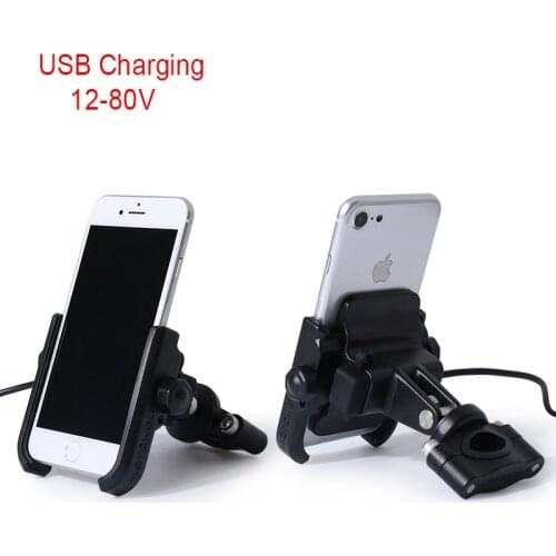 For BMW R1200GS ADV 2018 Motorcycle Phone Holder Mobile Stand For Moto Support USB Charger Holder for iPhone X 8 7 Plus S8 S9 S7