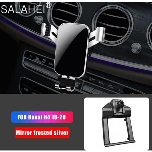 For Haval H4 2018 2019 2020 Accessories Interior Car Phone Holder Stand Air Outlet Vent Clips Buckle Smartphone Mount Clip