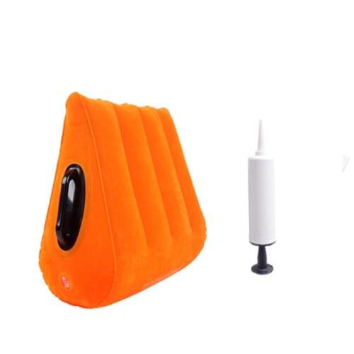 Flocking Inflatable Sex Aid Pillow for Women Love Position Cushione Sex Furniture Erotic Sofa Adult Games for Couples