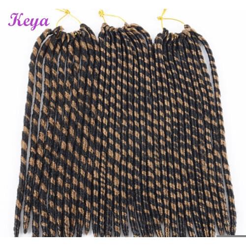 Faux Locks Crochet Braids 14 Inch Crochet Hair 60 G Light Faux Locs 20 Roots/Pack Synthetic Braiding Hair Extensions For Women