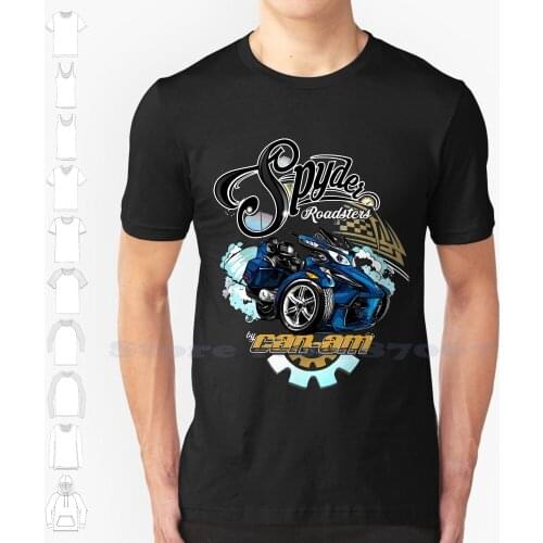 Can-Am Roadsters Retro Logo Cool Design Trendy T-Shirt Tee Canam Can Am Roadsters Ryker Trike Tricycle Motorcycle Bike Brp Open