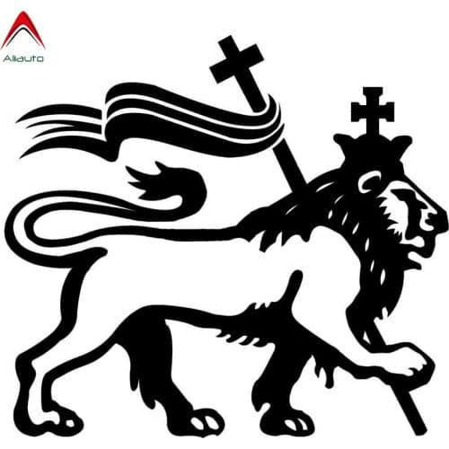 Aliauto Personality Car Sticker Rasta Lion of Judah Classic Automobiles & Motorcycles Accessories Vinyl Decal,18cm*17cm