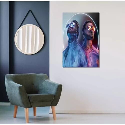 Pnl Deux Freres Wall Art Home Handsome Man Decor Hd Print Cool Modular Picture Posters Canvas Painting For Bedroom Artwork Frame