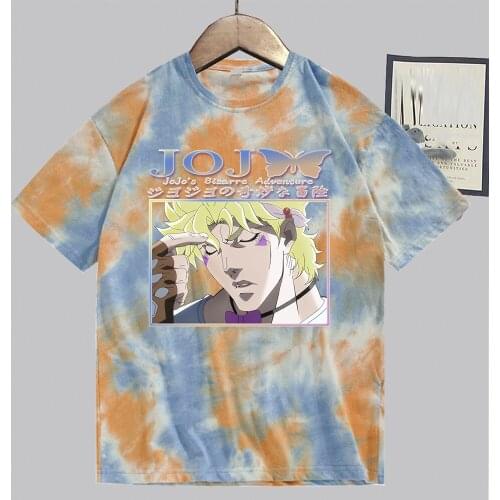 New Anime Jojo Bizarre Adventure Funny Unisex T-Shirt Men/woman Cool Manga 0-Neck Tees