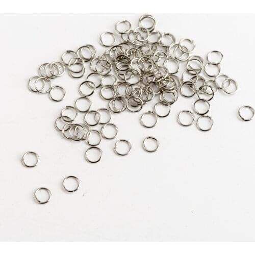 Open Single Loops Jump Jewelry Supplies DIY Jewelry Making Findings Handicraft Accessories For Jewelries Needlework #JY101