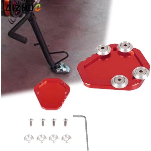 Motorcycle FOR BENELLI leoncino 500 BJ250 BJ300 BJ302 BN250 BN300 BN302 Kickstand Foot Side Stand Extension Pad Support Plate