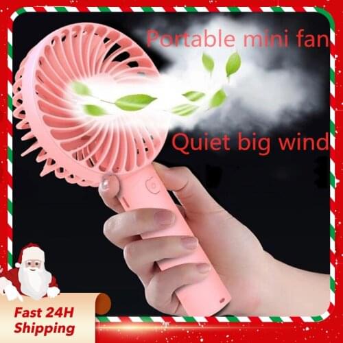 DTVANE Handheld Mini Fan Usb Charging Student Gift Desktop Portable Dormitory Fan Ventilador Portátil Home Appliance