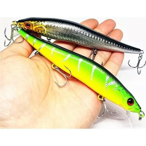 1PCS Fishing Lure Minnow Hard Bait 140mm/23g Artificial ABS Bait 3D Fish Eyes Wobbler Crankbait Jig Fishing Tackle Lure Pesca