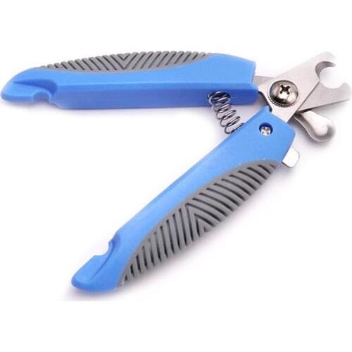 Professional Pet Dog Nail Clipper Cutter Stainless Steel Cat Grooming Scissors Clippers Claw Nail Scissors with Lock