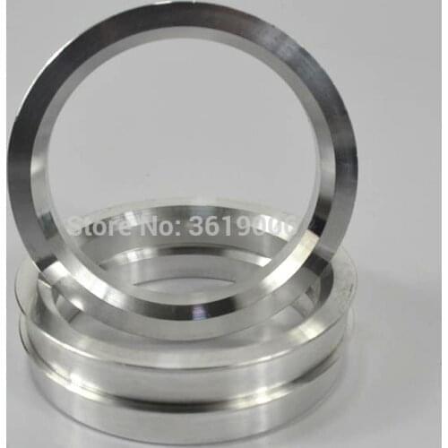 TOMMIA 4Pcs Wheel Hub Centric Rings Center Bore Adapters Spigot Spacer Gasket Set 108mm ID to 106mm OD Aluminium