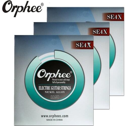 Orphee SE4X 011-050 Electric Guitar Strings Hexagonal nickel alloy guitar Accessories 3 set