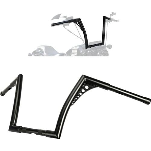 Motorcycle Handlebar Rise Ape Hangers 12" Rise 35'' Wide For Harley FLST FXST Sportster XL Baggers Street Glide Touring