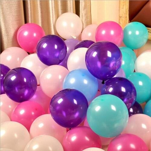 20/50Pcs 10inch Matte Balloon Latex Balloon Birthday Party Inflatable Mini Silver Champagne Gold Balloons Wedding Decor MD25