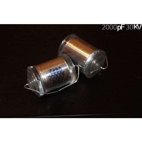 1PCS X 2000pF 30KV high voltage capacitor / Marx generator arc
