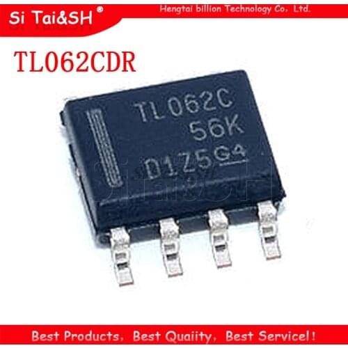 10pcs TL062CDR SOP-8 TL062C SOP8 TL062 SOP 062C TL062CDT