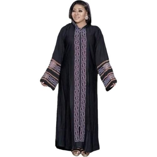 African mom dress Islamic style Diamonds Belt headscarf Fashion quality