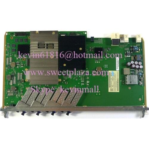 Alcatel-lucent FPBA-NGLT-C 8 ports GPON board for 7360 etc OLT, with 8 SFP modules. FiberCore