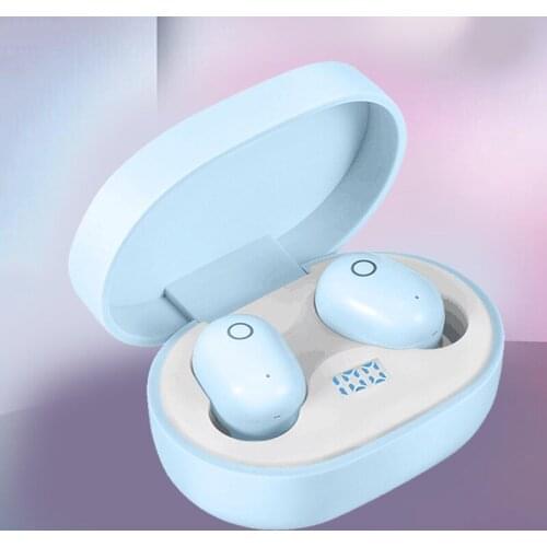 F2 Bluetooth V5.0 Earphones Wireless Headphones With Microphone Sports Waterproof Headsets Charging Box For iPhone Android