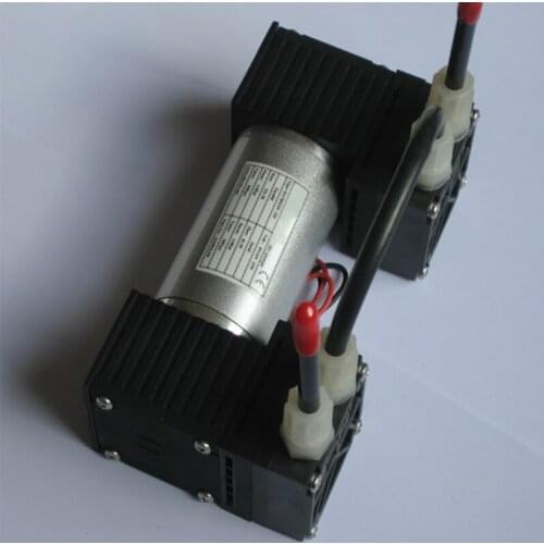 DC12V/24V Mini Air/gases Sampling Pump Miniature Diaphragm Vacuum Pump Small Diaphragm Pumps for Vacuum/pressure Operation