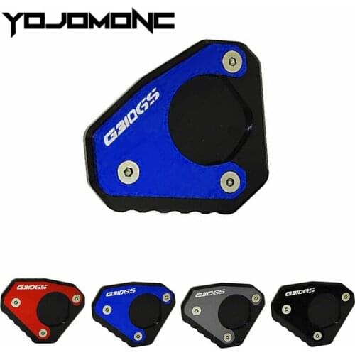 For BMW G310GS G310 GS G 310GS 2017 2018 2019 Motorcycle CNC Kickstand Foot Side Stand Extension Pad Support Plate Enlarge Stand
