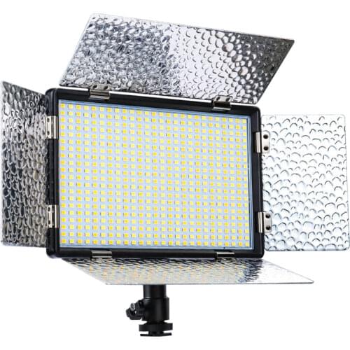 37W Bi-Color LED Video Light 520 Lamp Beads 3200K-5600K for Canon Nikon DSLR Camera Vlog Fill Light Photography Studio Lighting