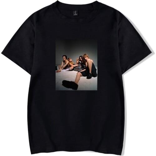 Zitti e Buoni Trend Band Maneskin T shirt Kids Tee Summer Holiday Graffiti Style Boy/girl Hip Hop T-shirt Novelty style Clothing