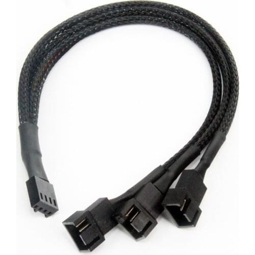 SATA1 To 3 4 5 4-Pin Power Cable PC Computer Cooling Fan Splitter Hub Converter Adapter Extension Wire Cord Computer Accessories