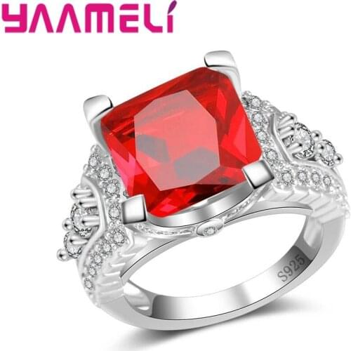Classic Design Wedding/Engagement Finger Ring 925 Sterling Silver Fine Jewelry for Women New Fashion Top Quality Ring