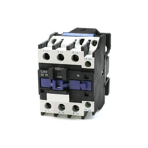 50/60Hz 220V 32A 35mm DIN Rail 3P 1NO 1NC 36V AC Contactor CJX2-32