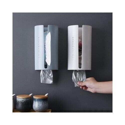 Punch-free office cabinet kitchen multi-function fashion creative bathroom toilet plastic tissue box paste